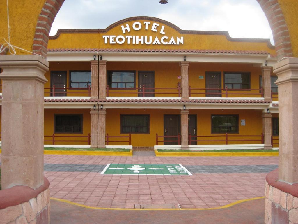 Hotel Teotihuacan San Juan Teotihuacán Exteriör bild