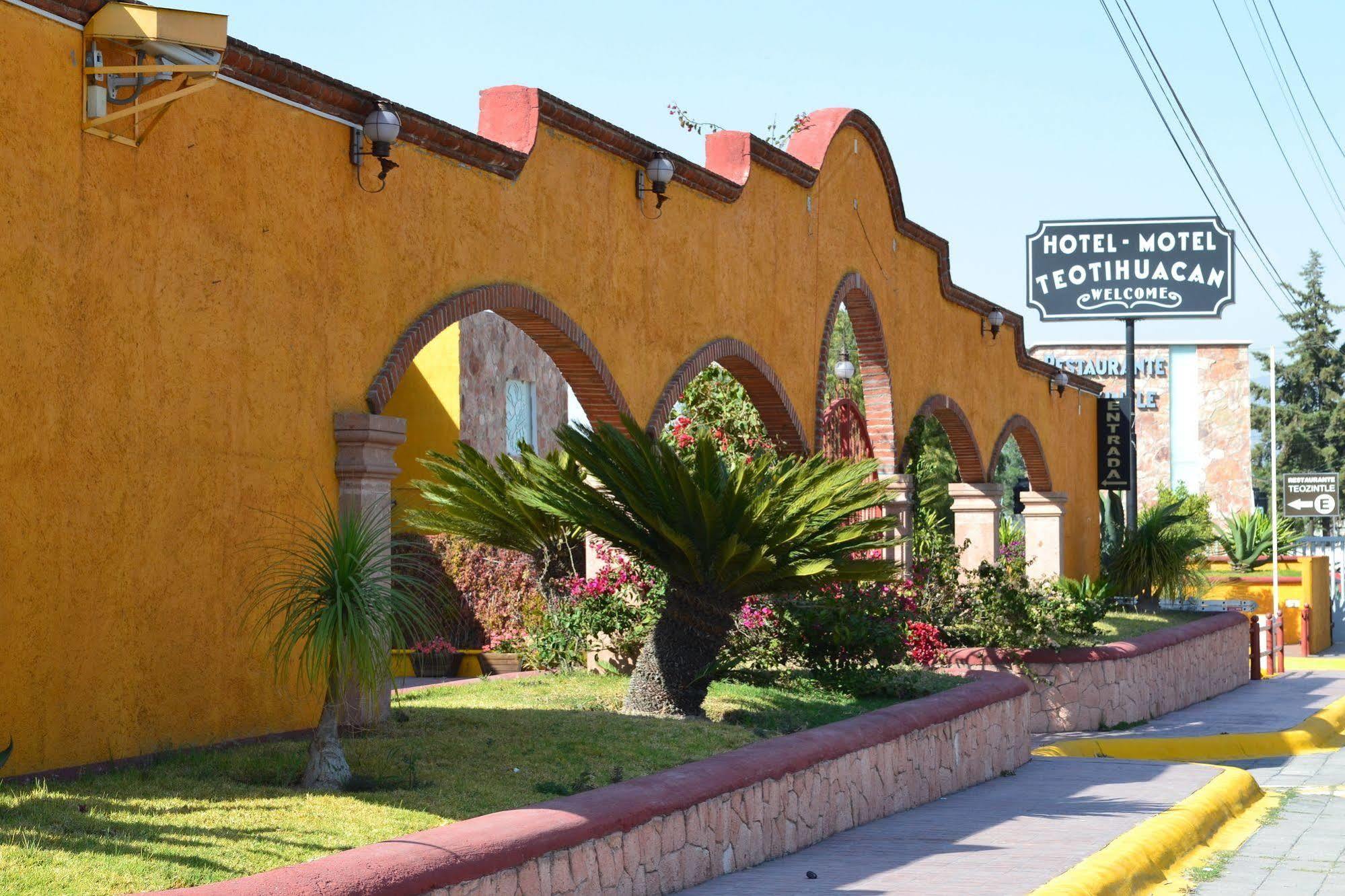 Hotel Teotihuacan San Juan Teotihuacán Exteriör bild
