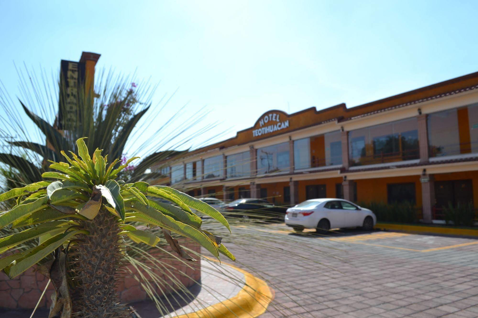 Hotel Teotihuacan San Juan Teotihuacán Exteriör bild