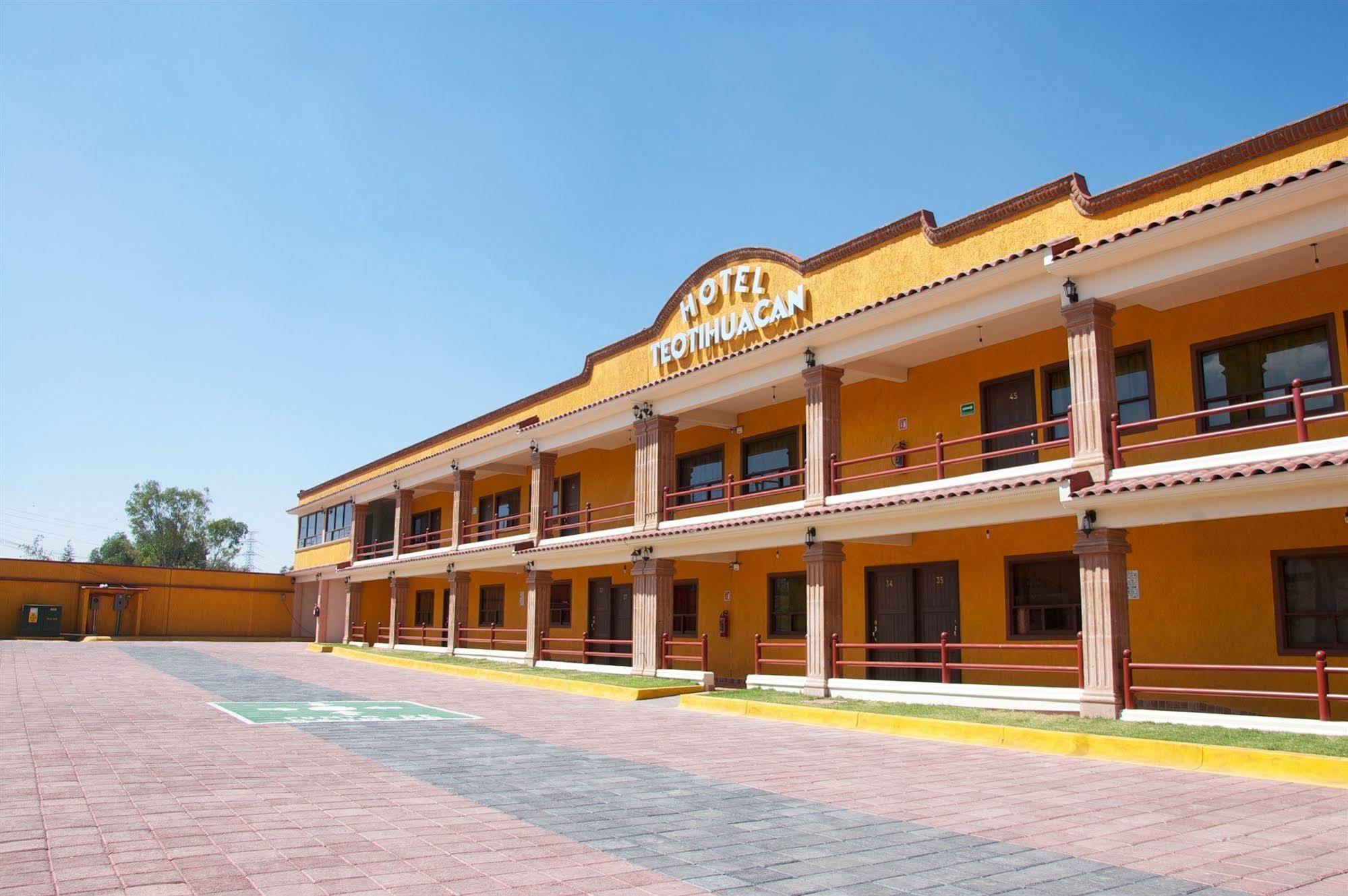 Hotel Teotihuacan San Juan Teotihuacán Exteriör bild