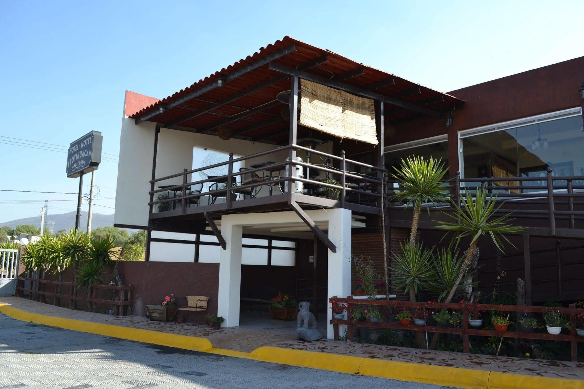 Hotel Teotihuacan San Juan Teotihuacán Exteriör bild