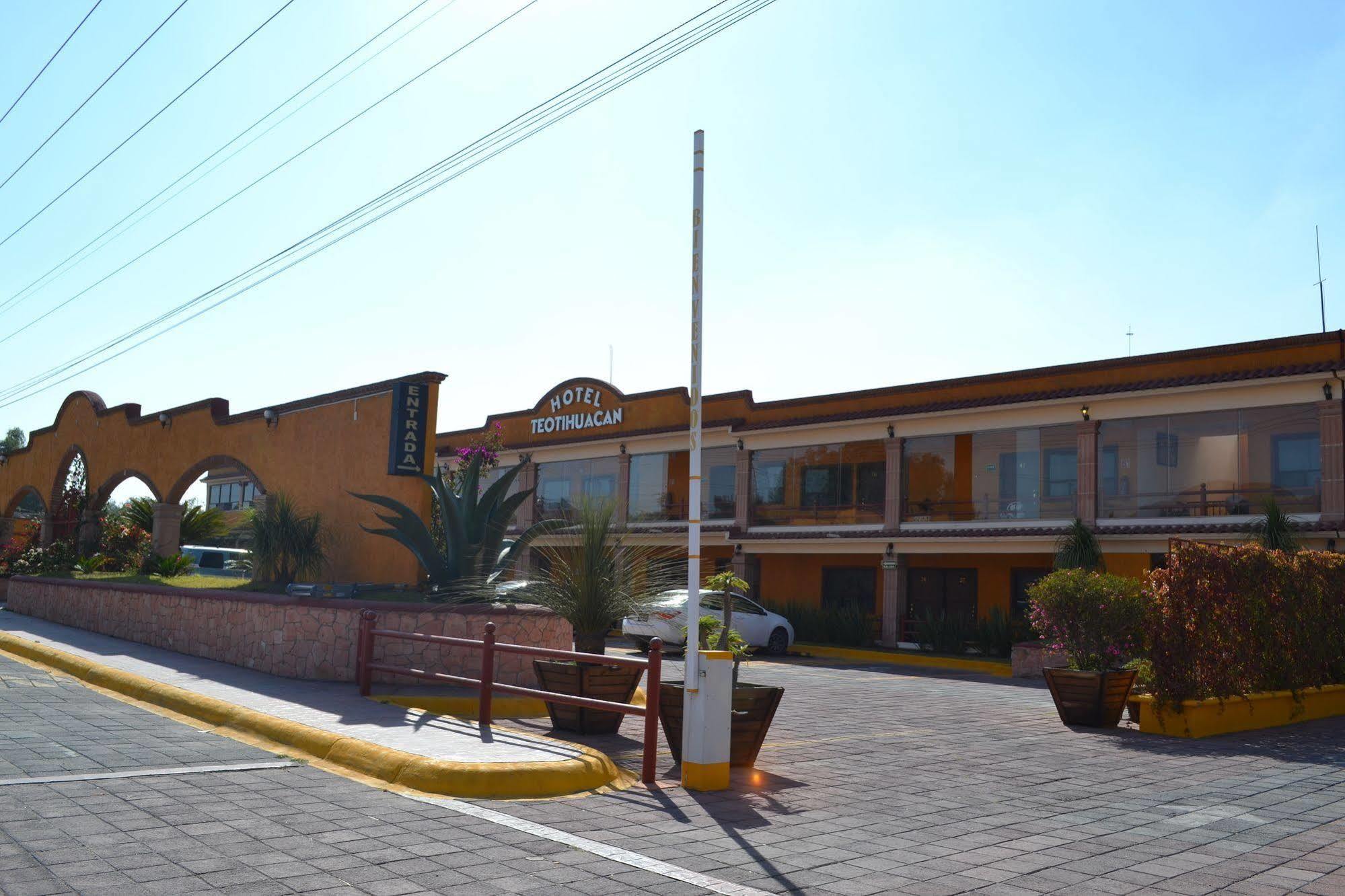 Hotel Teotihuacan San Juan Teotihuacán Exteriör bild